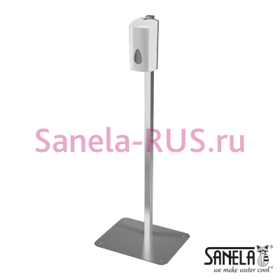 Автоматический дозатор мыла и дезинфекции с подставкой SLDN 08ES арт: 72083 Sanela Чехия (фото, схема)