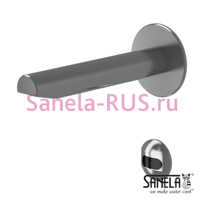 Настенный бесконтактный кран SLU 39BX арт: 03393 Sanela Чехия (фото, схема)