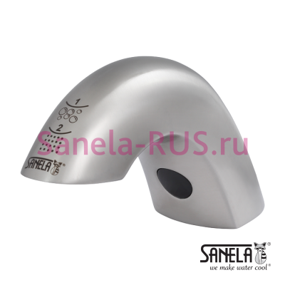 Сенсорный кран с дозатором мыла SLU 46MD арт: 03467 Sanela Чехия (фото, схема)