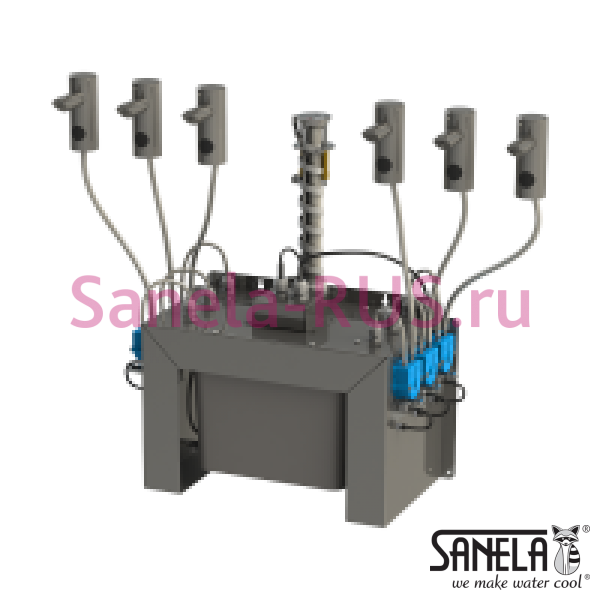 Комплект SLZN 91E3 (3 дозатора, бачок 6л)