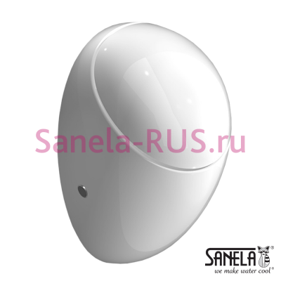 Автоматический писсуар Alessi (Laufen) с крышкой SLP 24R арт: 01244 Sanela Чехия (фото, схема)