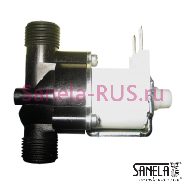 Электромагнитный бистабильный клапан RPE (Serie R) 6В 3/8" VE-RPE4115NB Sanela Чехия (фото, схема)