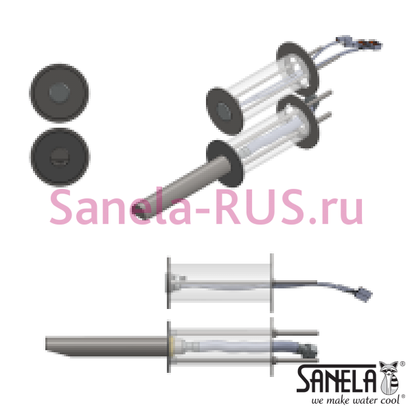 Монтажный комплект в стену для SLU 39P Монтажный комплект в стену для SLU 39P