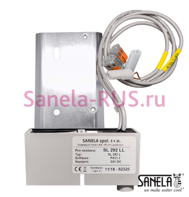 Радарная электроника для писсуара Sanela-Jika Golem 24В SL 292LL Sanela Чехия (фото, схема)